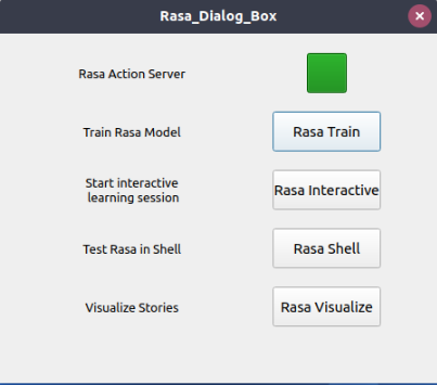 RASA actions dialog